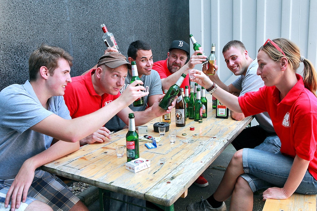Alkohol am Steuer Probanden beim Selbstversuch