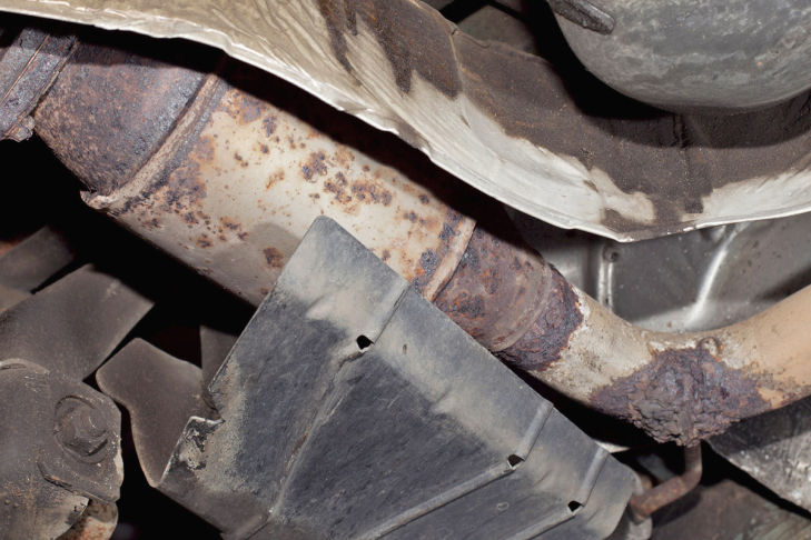 Auspuff VW T4 California