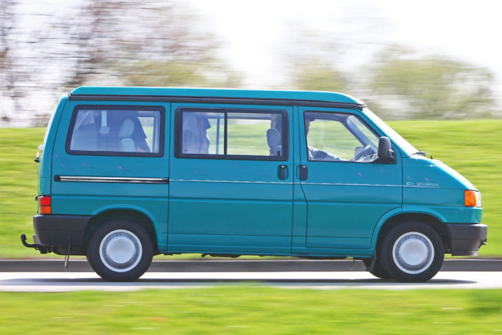 VW T4 California fahrend