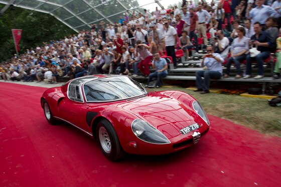 Concorso D'eleganza Villa D'este Alfa Romeo 33 Stradale