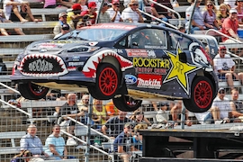 Ford Fiesta Gymkhana Stunt