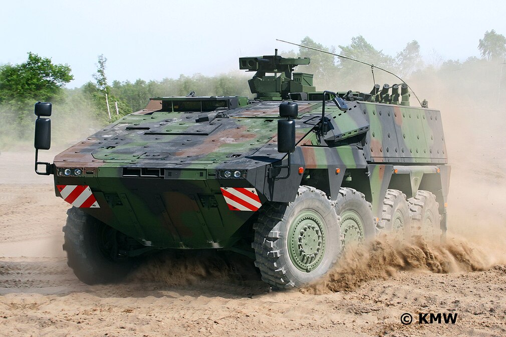 Bilder: Truppentransporter GTK Boxer