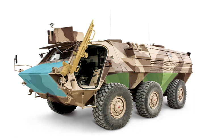 Transportpanzers Fuchs 1A8 Panzerung Transportpanzers Fuchs 1A8 Panzerung
