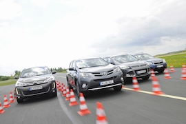 Vier Kompakt-SUVs im Vergleich