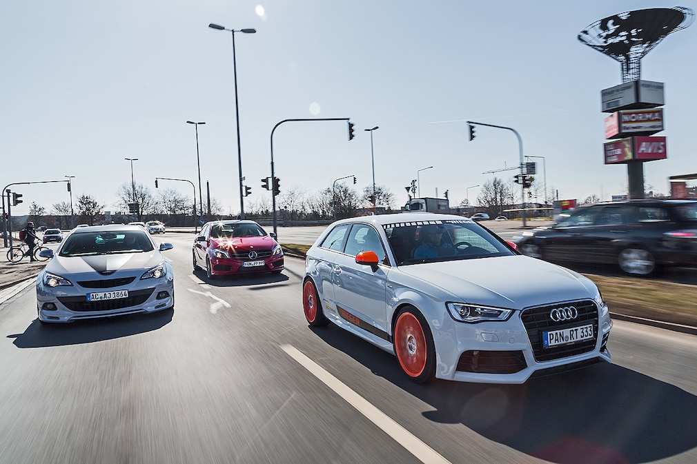 Steinmetz Astra GTC 2.0 CDTI, PP-Performance A 200 CDI, Rieger A3 2.0 TDI