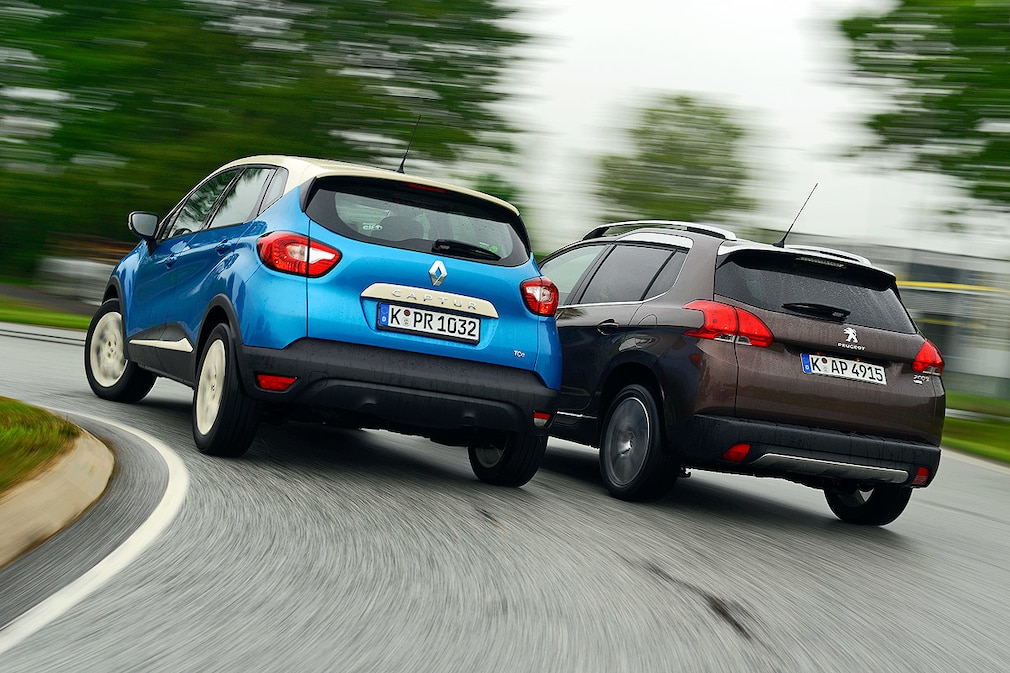 Peugeot 2008 Renault Captur