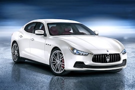 Maserati Ghibli Front bei Werbeaufnahmen