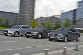 Audi A3 2.0 TDI, BMW 118d, Mercedes A 200 CDI