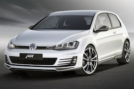 VW Golf VII GTD von Abt schräg vorne