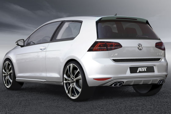 VVW Golf VII GTD von Abt schräg hinten