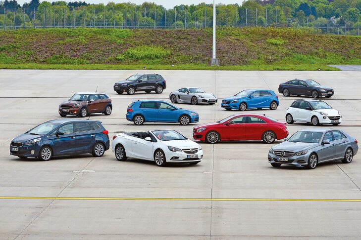 Elf aktuelle Automodelle im Komfort-Check