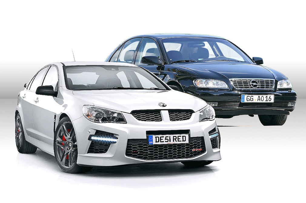 Vauxhall VXR8 und Opel Omega V8