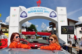 Christine Nothhaft und Claudia Hamberger 26. Alpenrallye