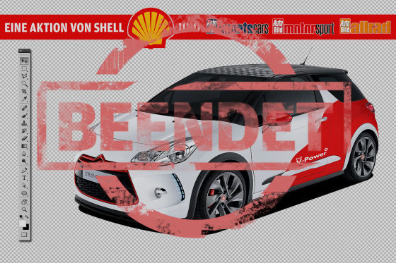 Aktion Shell V-Power-Design