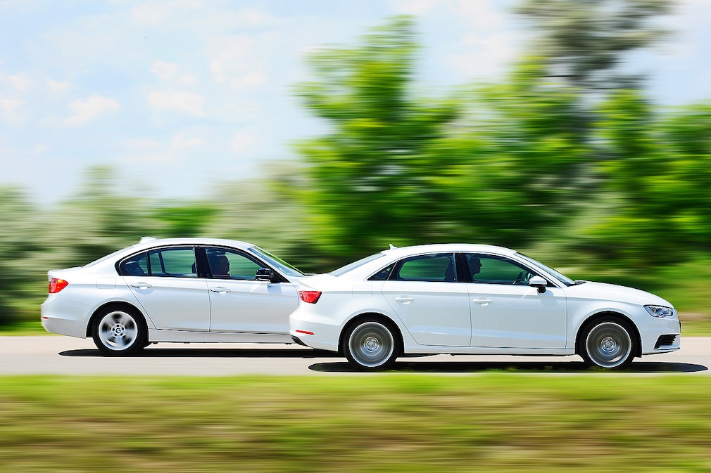 BMW 3er, Audi A3 Limousine