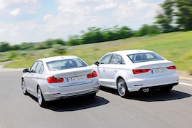 BMW 3er, Audi A3 Limousine