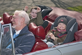 Kindersicherheit im Oldtimer