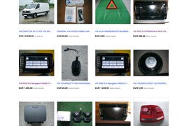 Geklaute Autoteile bei Ebay (2013)