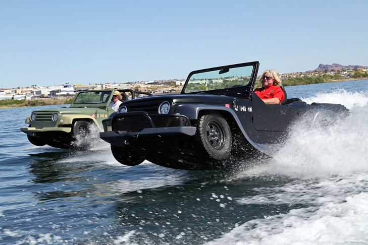 Panther WaterCar: Das schnellste Amphibienfahrzeug der Welt