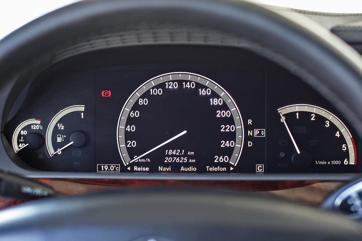 Kombiinstrument Mercedes S 320 CDI