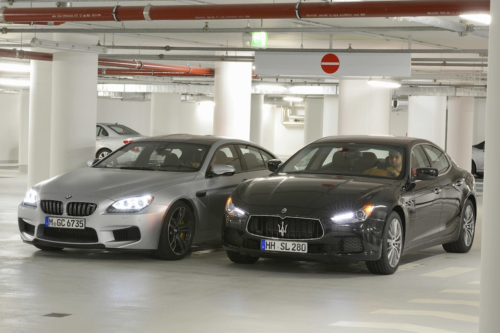 BMW M6 Maserati Ghibli