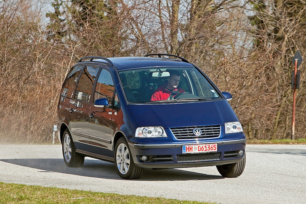 VW Sharan Frontansicht (Typ 7M) VW Sharan Frontansicht (Typ 7M)
