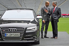 Audi S8 für Pep Guardiola
