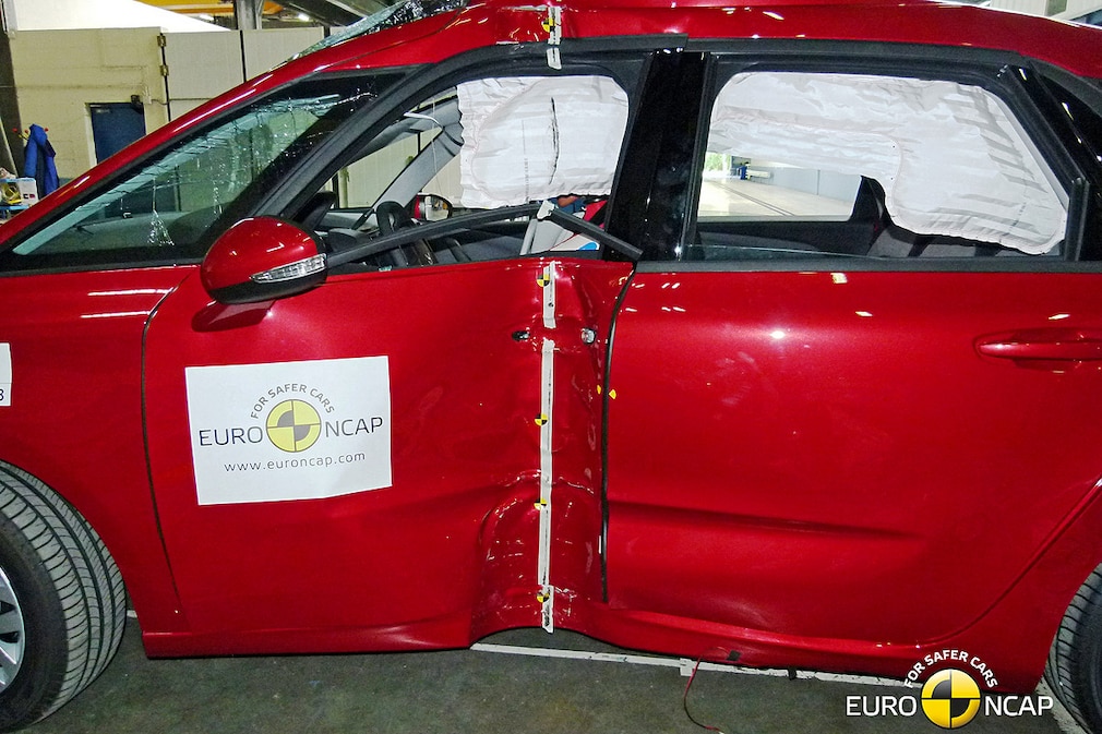 Euro NCAP Crashtest Juni 2013 - Citroen C4 Picasso