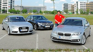 A6 vs. E 350 vs. 530d