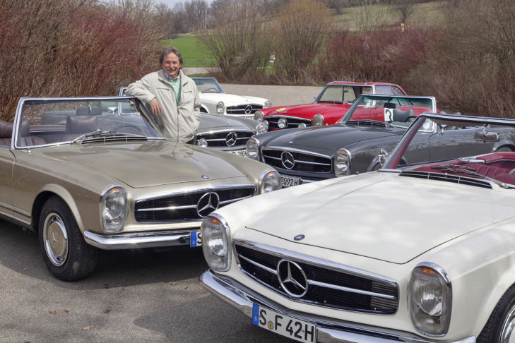 50 Jahre Mercedes SL Pagode