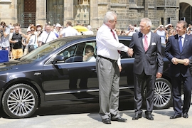Neuer Skoda Superb für Milos Zeman