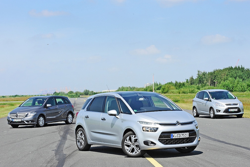 Citroën C4 Picasso Ford C-Max Mercedes B-Klasse