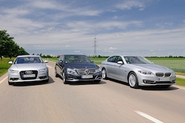 Audi A6 BMW 5er Mercedes E-Klasse