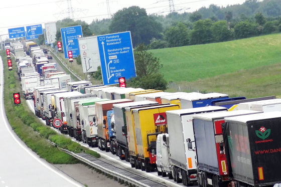 Lkw-Fahrverbot an Samstagen