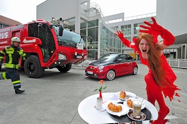 Abarth 595C Iveco Dragon 6x6