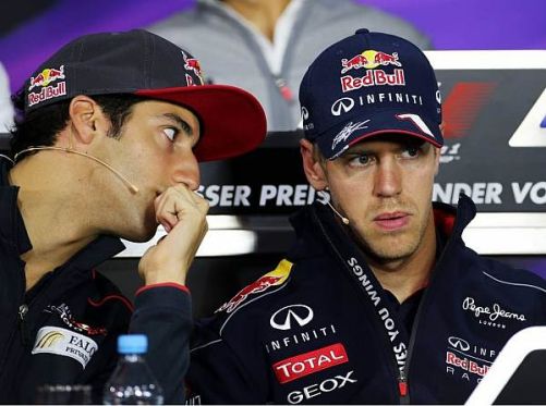 Daniel Ricciardo schielt auf den Platz des Vettel-Teamkollegen 2014...