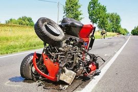 Quad-Unfall