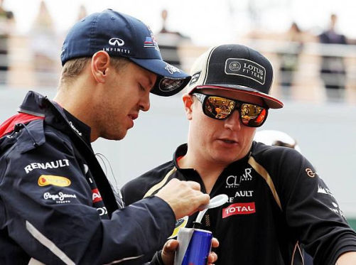 Werden Sebastian Vettel und Kimi Räikkönen 2014 Teamkollegen bei Red Bull?