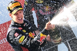 Großer Preis von Deutschland: Vettel triumphiert