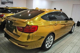 BMW Goldlack Tuning Folie