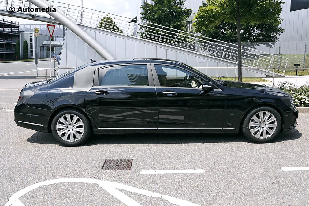 Erlkönig Mercedes S 600 Pullmann