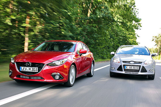 Ford Focus Mazda3