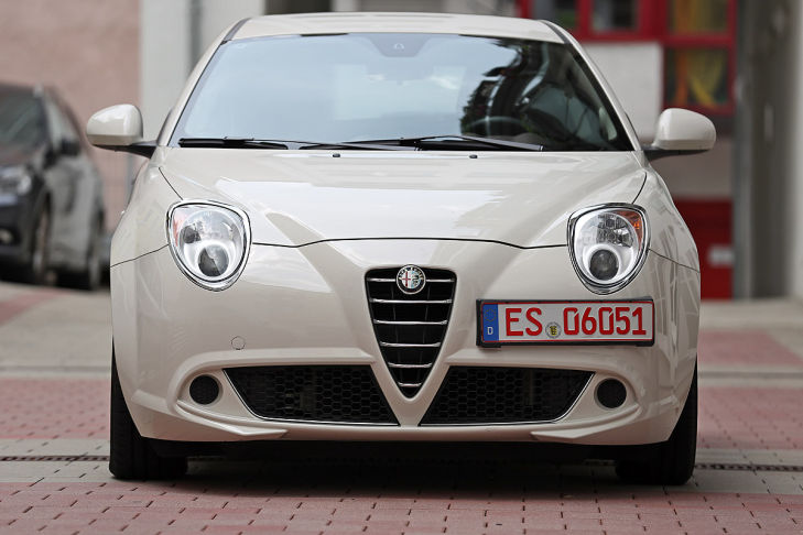 Frontansicht Alfa Romeo MiTo 1.4 16V Turismo