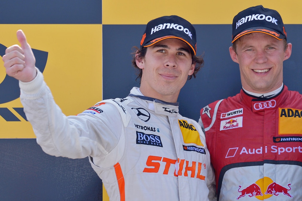 DTM 5.Lauf Norisring Mathias Ekström und Robert Wickens