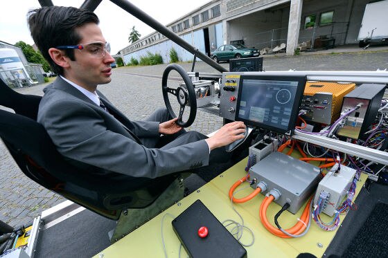 Elektroauto "Mobile" der Technischen Universität Braunschweig