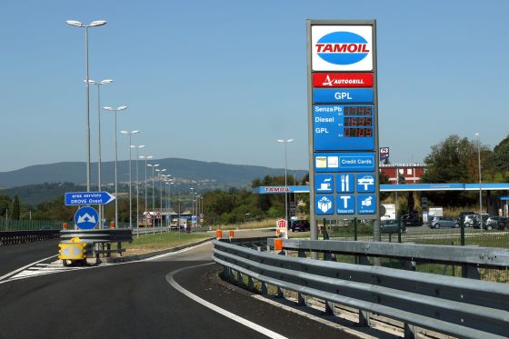 Streik an Italiens Autobahn-Tankstellen