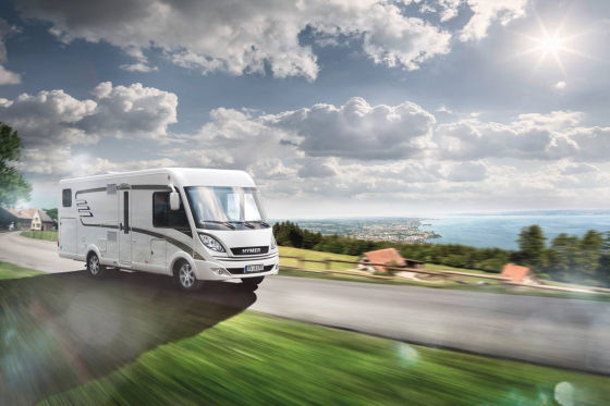 Hymer B-Klasse Außenansicht
