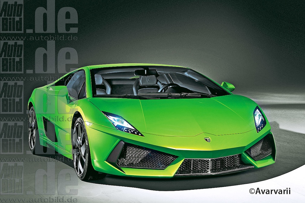 Lamborghini Cabrera Zeichnung