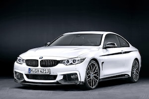 BMW 4er Coupé M-Paket Front weiß