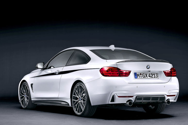 BMW 4er Coupé M-Paket hinten